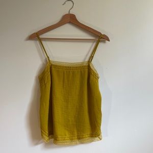 A&F Yellow Chartreuse Camisole